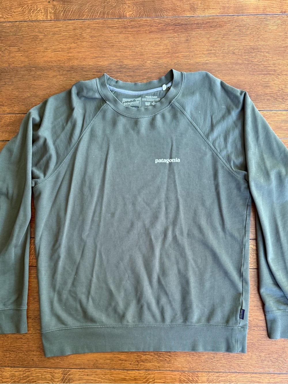 Patagonia Olive Crewneck Sweatshirt - Men's